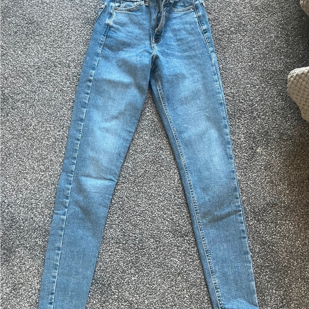 Topshop Blue Women Jeans